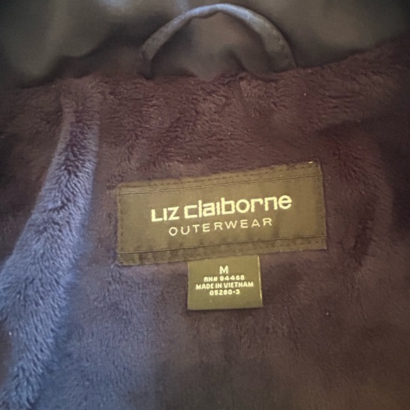 Women’s size medium jacket, Liz Claiborne – navy - Picture 4 of 4